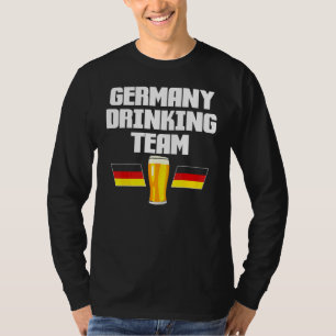 Camiseta Equipe de Bebida Alemanha Volksfest Alemão Deutsch