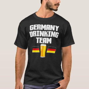 Camiseta Equipe de Bebida Alemanha Volksfest Alemão Deutsch