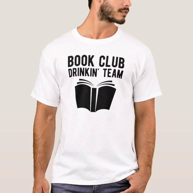 Camiseta Equipe de Bebidas do Clube do Livro (Frente)