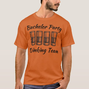 Camiseta Equipe de Bebidas para Festa de Despedida de Solte
