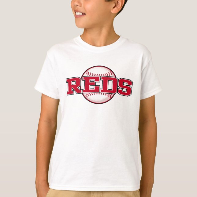 Camiseta Equipe de beisebol Cincinnati Red (Frente)