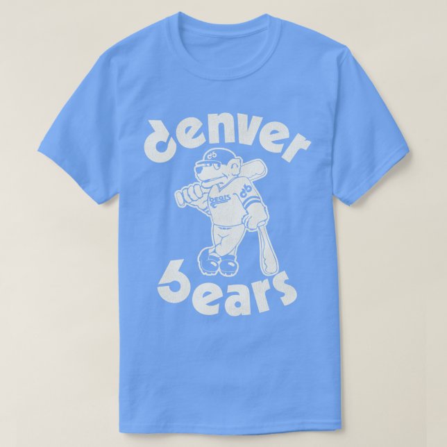 Camiseta Equipe de beisebol Denver Bears Retro com Defeito  (Frente do Design)