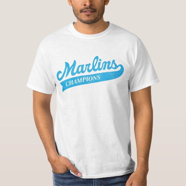 Camiseta Equipe de beisebol Miami Marlin (Frente)