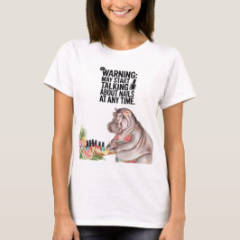 Camiseta Equipe de Beleza Costeira de Manicure