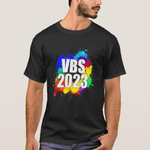 Camiseta Equipe de Bíblias de férias 2023, Paint Splatter I
