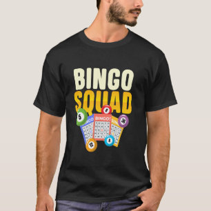 Camiseta Equipe de Bingo - Amante do Bingo Jogador Apostas