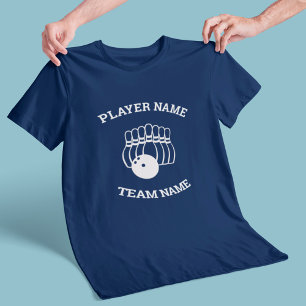 Camiseta Equipe de Boliche Personalizável
