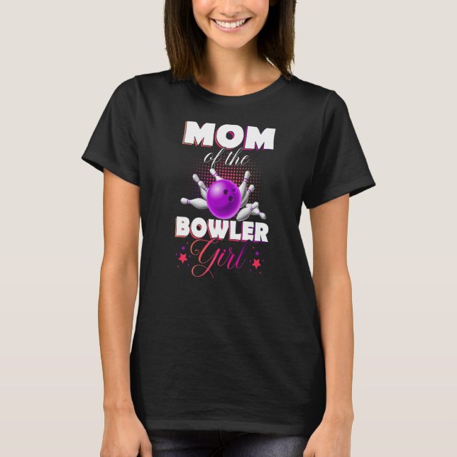 Camiseta Equipe de Boliches da Vintage - Bowler (Frente)