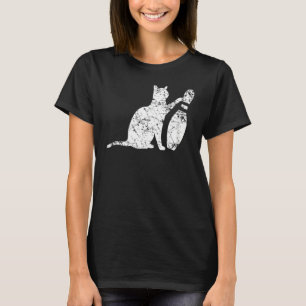 Camiseta Equipe de Boliches de Dicas de Gato do Beco de Orn