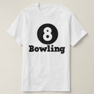 Camiseta Equipe de Boliches, Humor de Pin Bowler