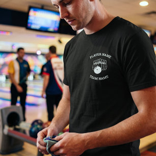 Camiseta Equipe de Boliches personalizável