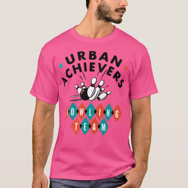 Camiseta Equipe de Boliches Urban Achievers (Frente)