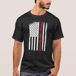 Camiseta Equipe de bombeiros contígua Proud Bombeiro Appre