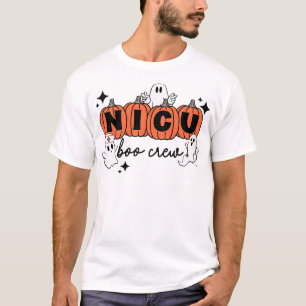 Camiseta Equipe de Boo da UTI Neonatal Engraçada Enfermeira