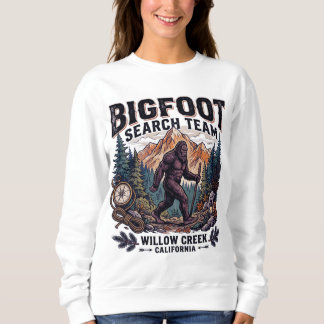 Camiseta Equipe de Busca de Bigfoot Sasquatch na Floresta C
