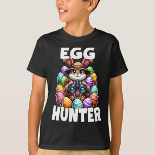 Camiseta Equipe de Caça a Ovos Gráfico Caça a Ovos de Pásco