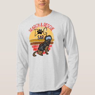 Camiseta Equipe de Cães Profissionais SAR K-9