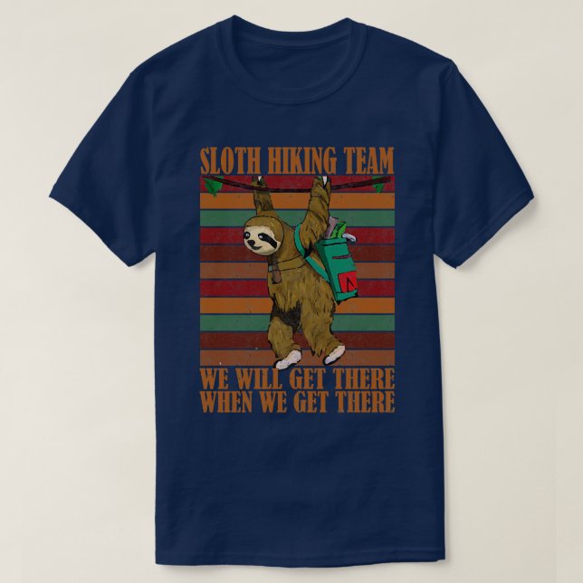 Camiseta Equipe de Caminho de Lama (Frente do Design)