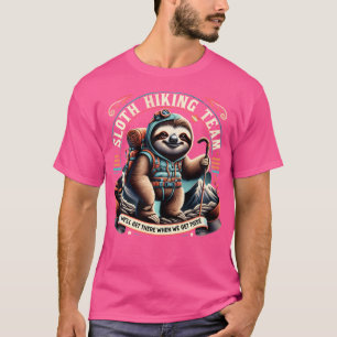 Camiseta Equipe De Caminho Larga Chegaremos Lá Quando Chega