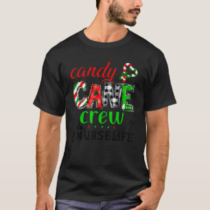 Camiseta Equipe de Cane de Açúcar Enfermeira Vida Enfermeir