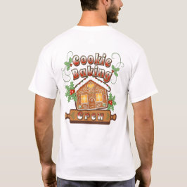 Camiseta Equipe de Casa de Pão de Mel Natal -