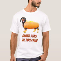 Equipe de churrasco personalizada de Dachshund eng