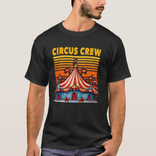 Camiseta Equipe de Circo Festa de Carnaval Equipe Domador F