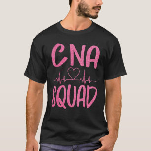 Camiseta Equipe de CNA engraçado assistente de enfermagem c