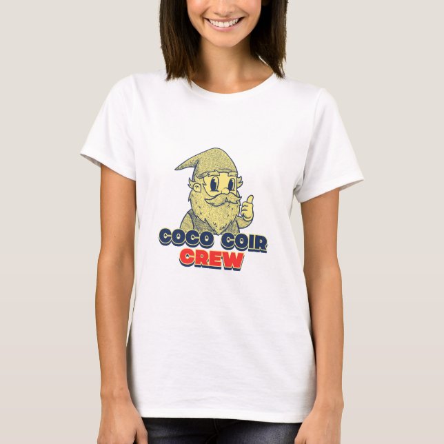 Camiseta Equipe de Coco Coir Mídia de Cultivo Para Hidropon (Frente)
