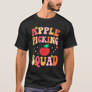 Camiseta Equipe de Colheita de Maçã Traje de Colheita de Ma