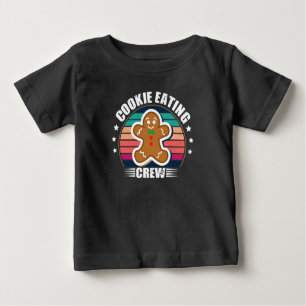 Camiseta Equipe De Comida Da Família Cookie De Natal