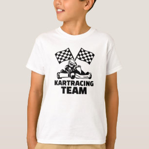 Camiseta Equipe de competência de Kart