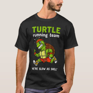 Camiseta Equipe de corrida de tartaruga treino de cardio en