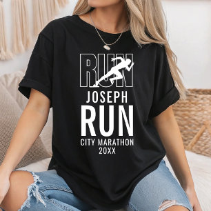 Camiseta Equipe de corrida do corredor da equipe de apoio p