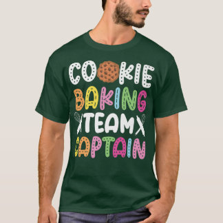 Camiseta Equipe de cozinheiros assares Capitão Cookie Bakin