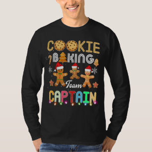 Camiseta Equipe de cozinheiros Capitão Panqueiros de Natal 