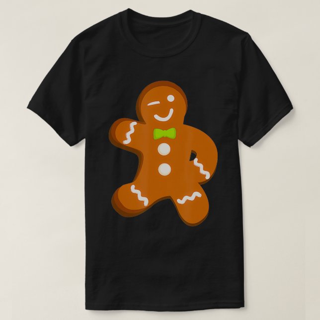 Camiseta Equipe de cozinheiros de cozinheiros de Natal Ging (Frente do Design)