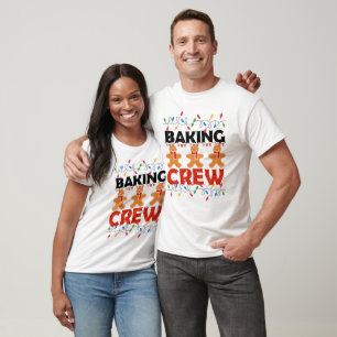 Camiseta Equipe de cozinheiros de Natal