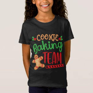 Camiseta Equipe de cozinheiros de Natal Equipe de Natal Qua