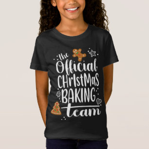 Camiseta Equipe de cozinheiros de Natal Gengibre