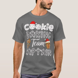 Camiseta Equipe de cozinheiros do Cookie Capitão Funny Bake