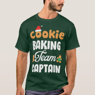Camiseta Equipe de cozinheiros do Cookie Capitão Funny Ging