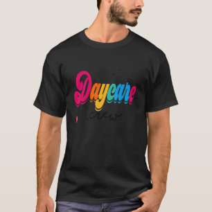 Camiseta Equipe de Creche Escolar Provedor de Cuidados Infa