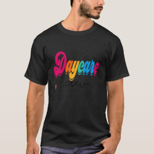 Camiseta Equipe de Creche Escolar Provedor de Cuidados Infa