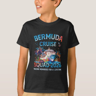 Camiseta Equipe de Cruzeiro das Bermudas 2026 Férias em Fam