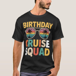Camiseta Equipe de Cruzeiro de Aniversário
