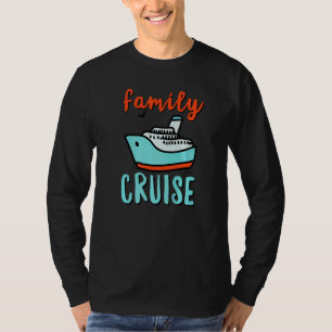 Camiseta Equipe de Cruzeiro Familiar Combinando Grupo Famil