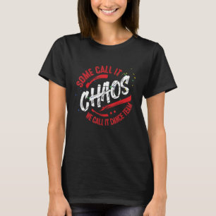 Camiseta Equipe de Dança Professora da Escola de Dança Caos