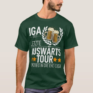 Camiseta Equipe de Despedida de Solteiro Jga Stag Night Mas