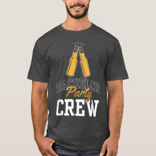 Camiseta Equipe de despedida de solteiro Noiva Noivo